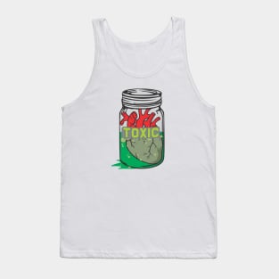 Toxic heart in jar Tank Top